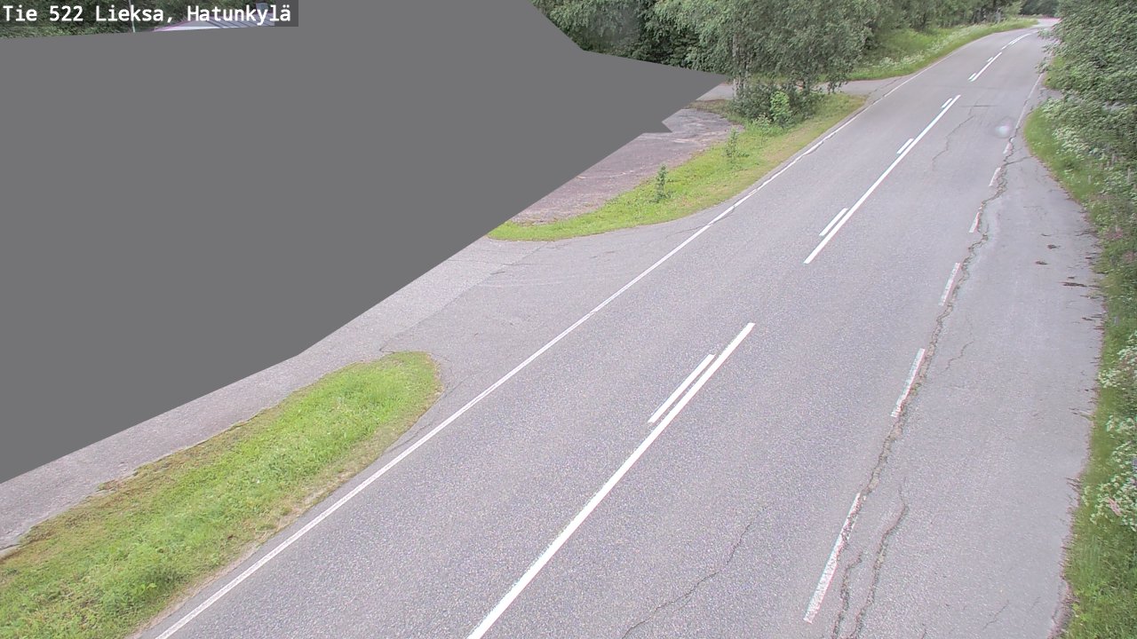 Weather Camera Image Road 522 Lieksa, Hatunkylä, Lieksa, Pohjois-Karjala