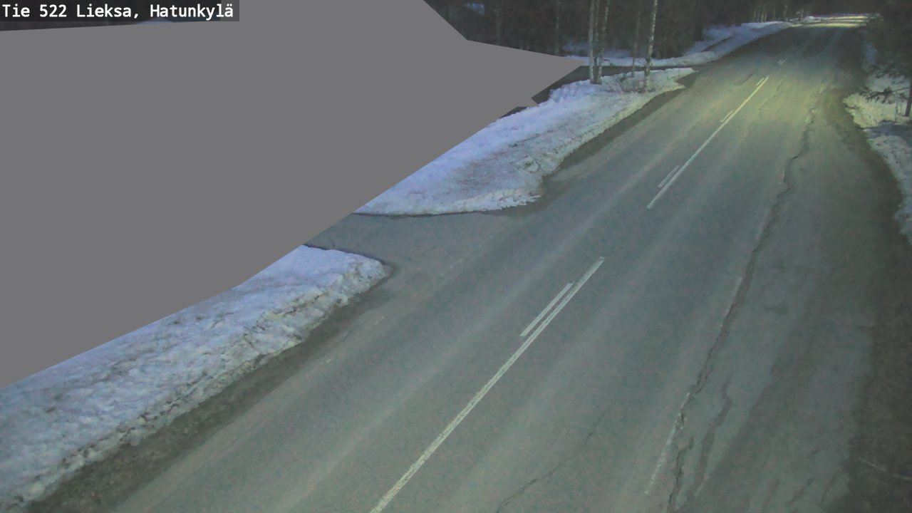 Kelikamerat Kuva Tie 522 Lieksa, Hatunkylä, Lieksa, Pohjois-Karjala