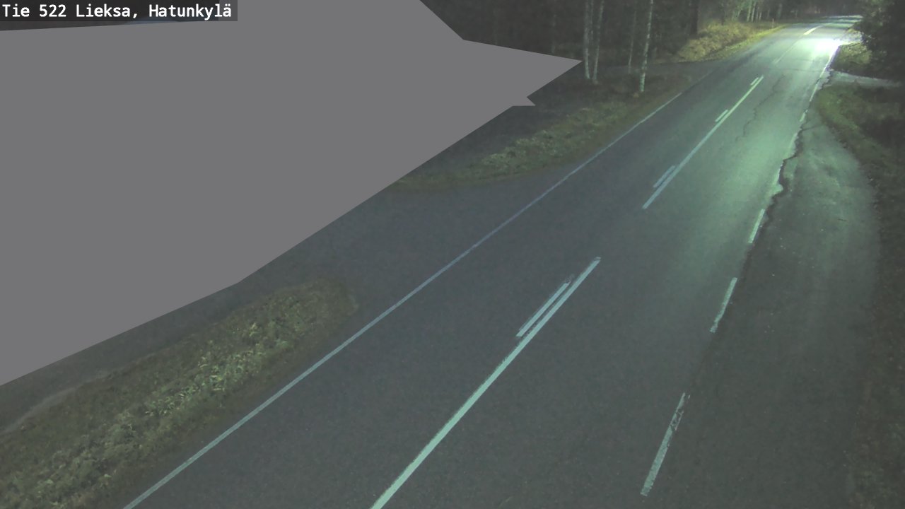 Kelikamerat Kuva Tie 522 Lieksa, Hatunkylä, Lieksa, Pohjois-Karjala