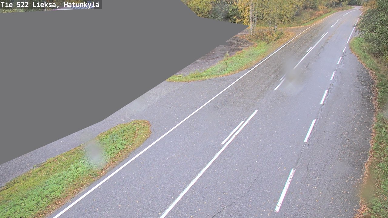 Weather Camera Image Road 522 Lieksa, Hatunkylä, Lieksa, Pohjois-Karjala