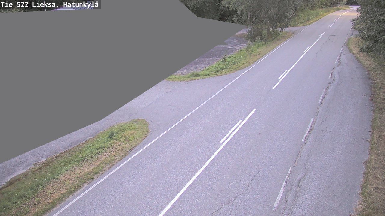 Kelikamerat Kuva Tie 522 Lieksa, Hatunkylä, Lieksa, Pohjois-Karjala