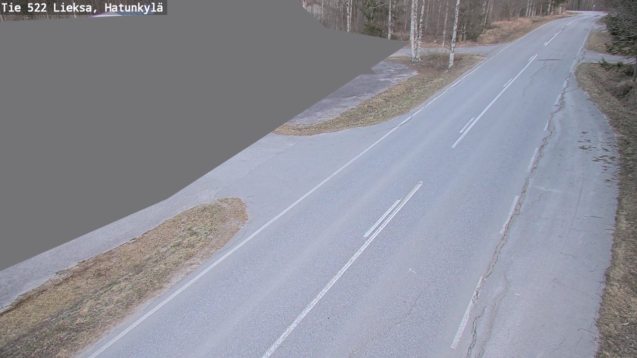 Weather Camera Image Road 522 Lieksa, Hatunkylä, Lieksa, Pohjois-Karjala