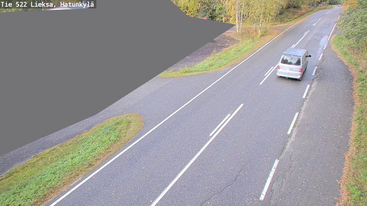Weather Camera Image Road 522 Lieksa, Hatunkylä, Lieksa, Pohjois-Karjala