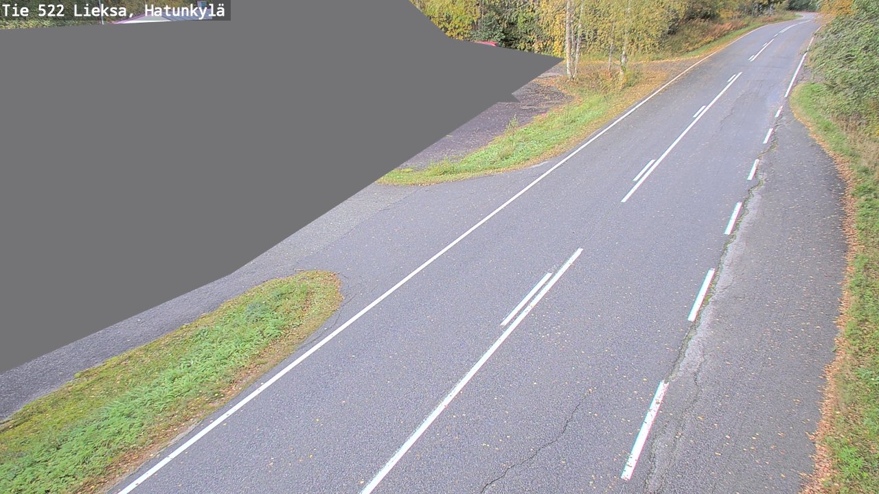 Weather Camera Image Road 522 Lieksa, Hatunkylä, Lieksa, Pohjois-Karjala