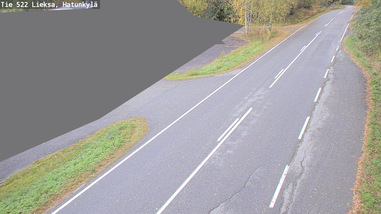 Weather Camera Image Road 522 Lieksa, Hatunkylä, Lieksa, Pohjois-Karjala