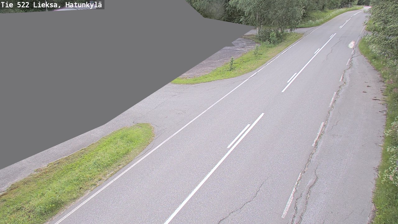 Weather Camera Image Road 522 Lieksa, Hatunkylä, Lieksa, Pohjois-Karjala