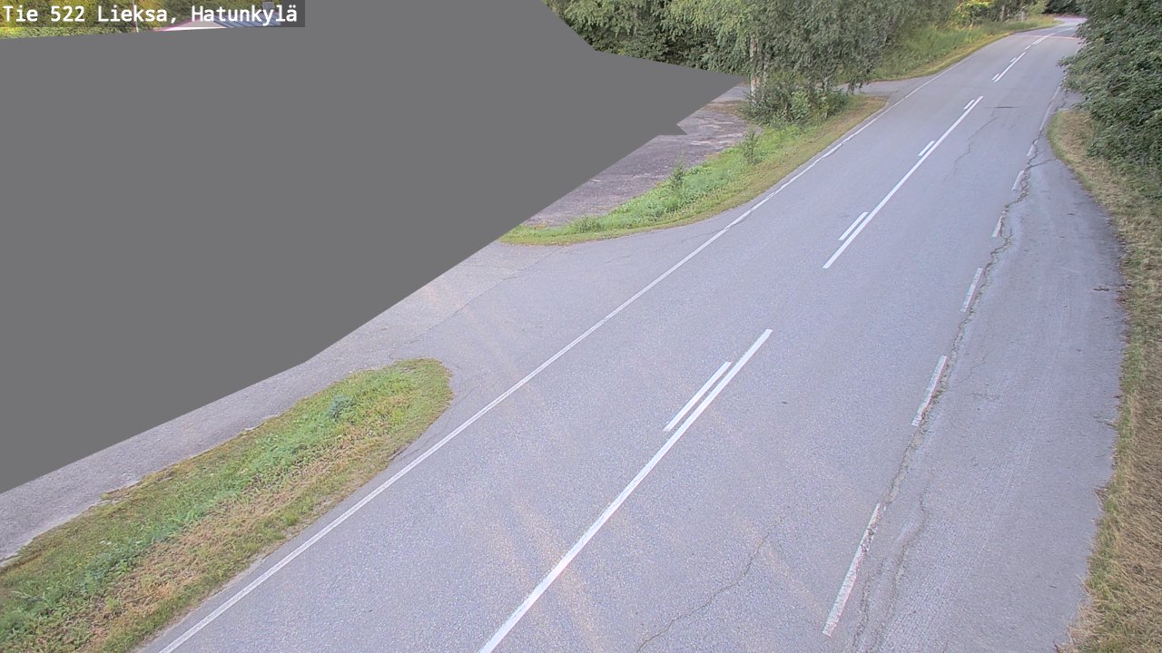 Weather Camera Image Road 522 Lieksa, Hatunkylä, Lieksa, Pohjois-Karjala