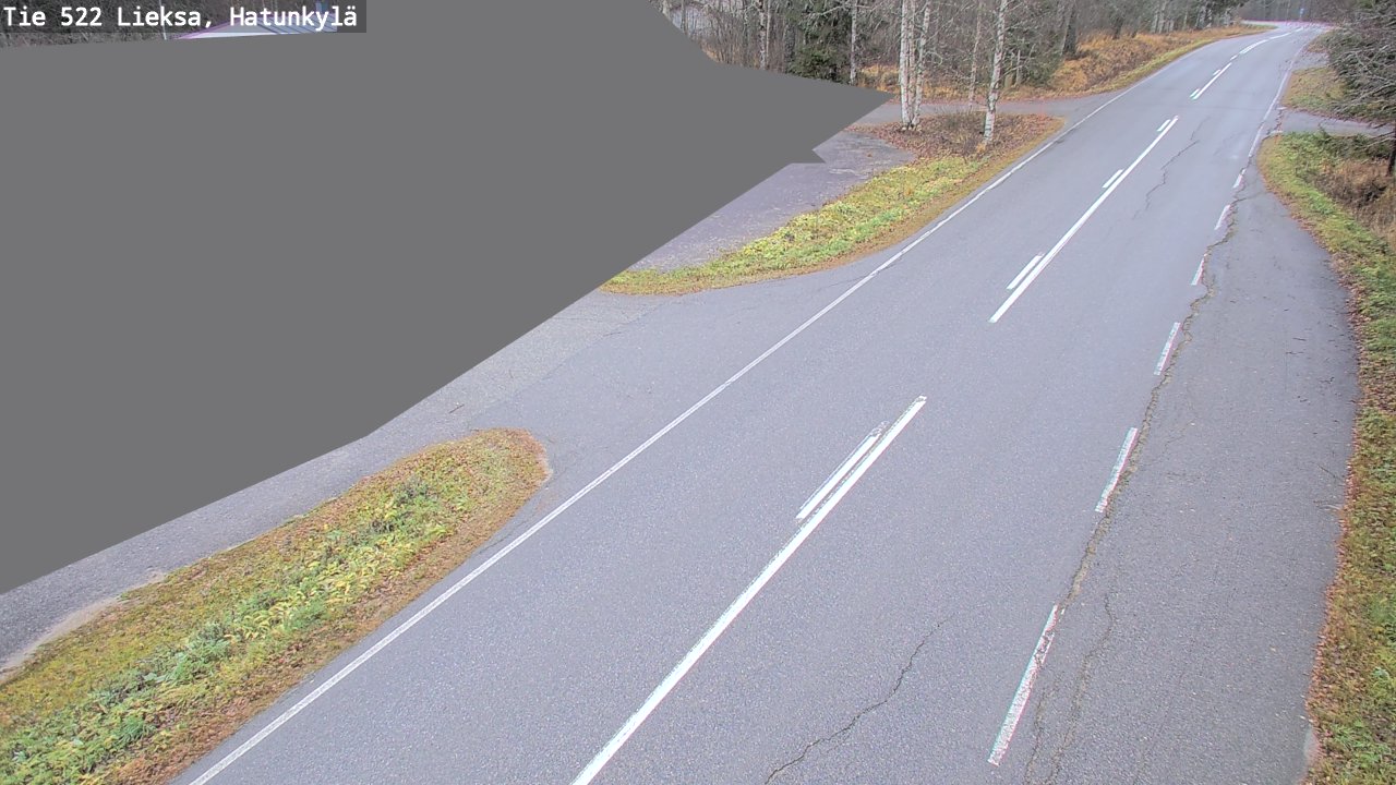 Kelikamerat Kuva Tie 522 Lieksa, Hatunkylä, Lieksa, Pohjois-Karjala