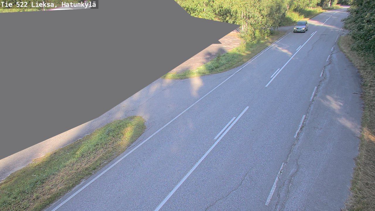 Weather Camera Image Road 522 Lieksa, Hatunkylä, Lieksa, Pohjois-Karjala