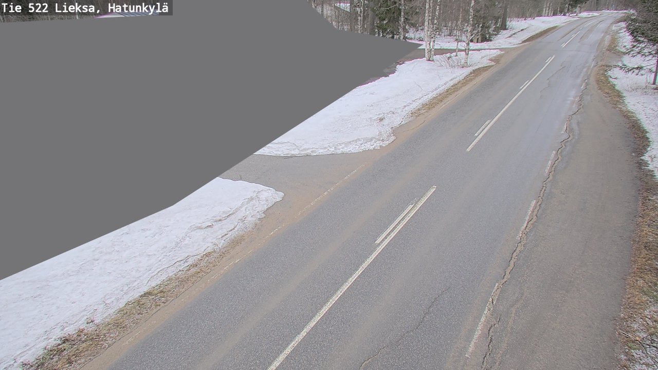 Kelikamerat Kuva Tie 522 Lieksa, Hatunkylä, Lieksa, Pohjois-Karjala