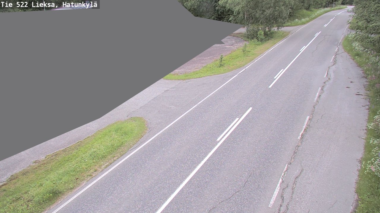 Weather Camera Image Road 522 Lieksa, Hatunkylä, Lieksa, Pohjois-Karjala