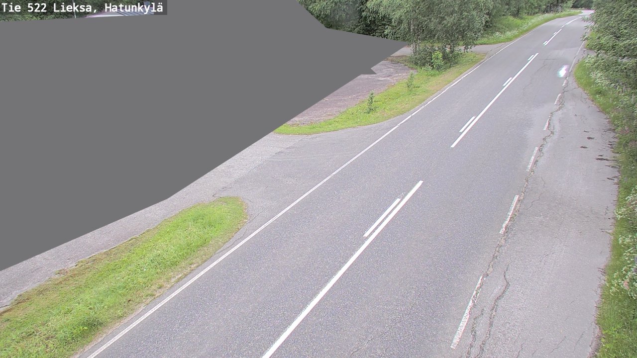Weather Camera Image Road 522 Lieksa, Hatunkylä, Lieksa, Pohjois-Karjala