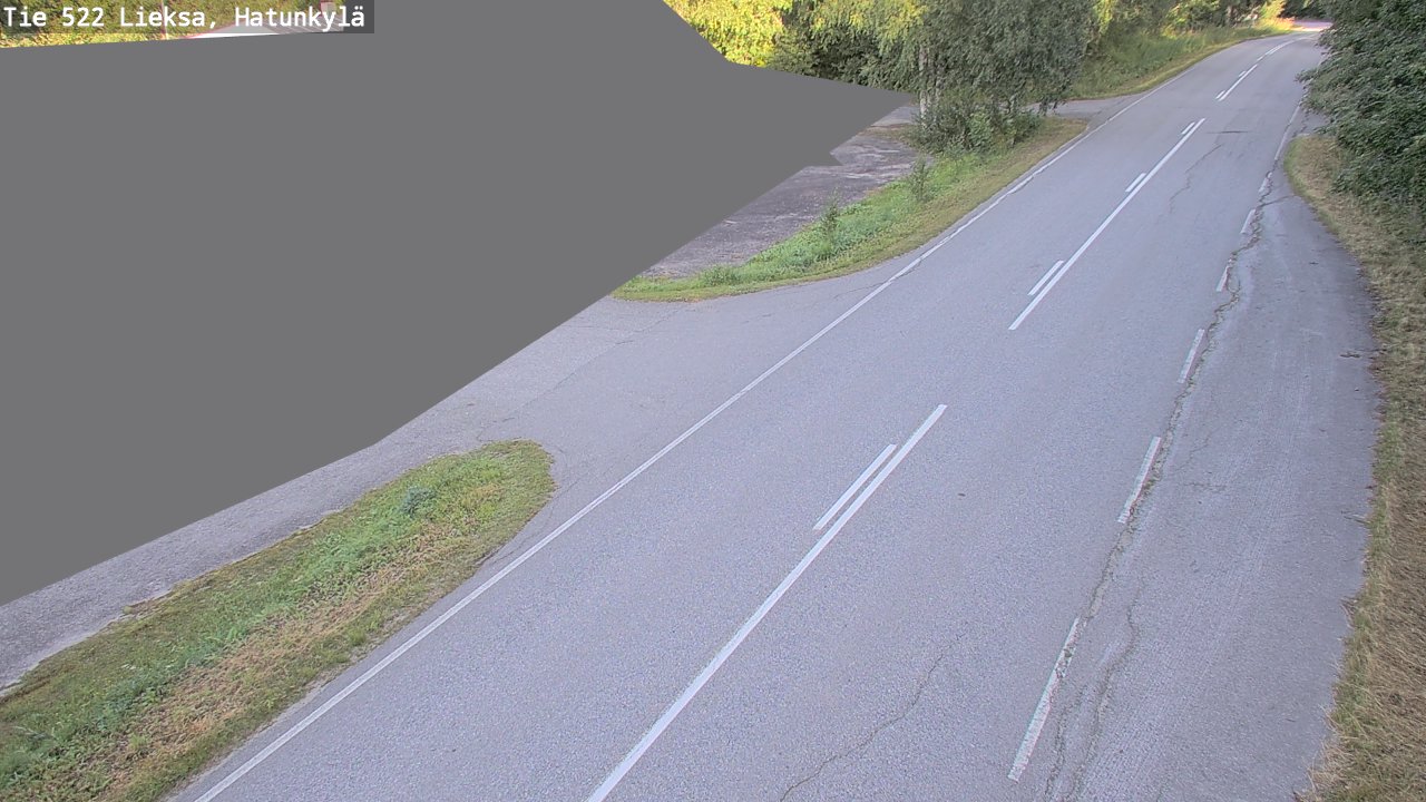 Weather Camera Image Road 522 Lieksa, Hatunkylä, Lieksa, Pohjois-Karjala