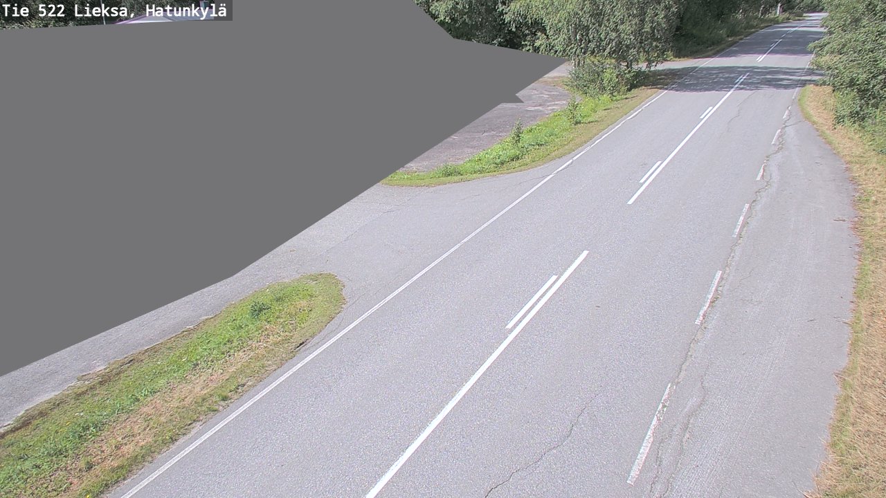Kelikamerat Kuva Tie 522 Lieksa, Hatunkylä, Lieksa, Pohjois-Karjala