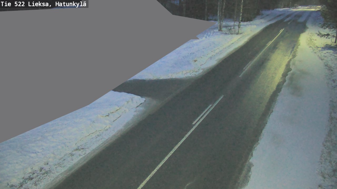 Kelikamerat Kuva Tie 522 Lieksa, Hatunkylä, Lieksa, Pohjois-Karjala