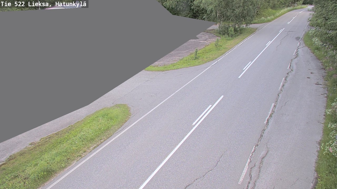 Weather Camera Image Road 522 Lieksa, Hatunkylä, Lieksa, Pohjois-Karjala