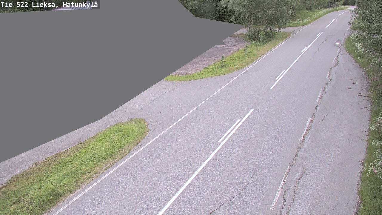 Weather Camera Image Road 522 Lieksa, Hatunkylä, Lieksa, Pohjois-Karjala