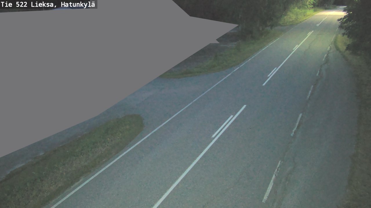 Kelikamerat Kuva Tie 522 Lieksa, Hatunkylä, Lieksa, Pohjois-Karjala
