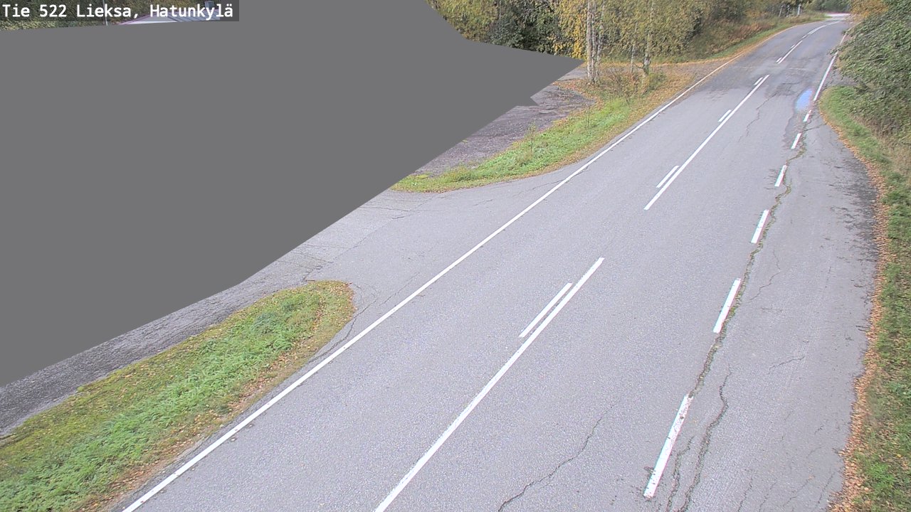 Weather Camera Image Road 522 Lieksa, Hatunkylä, Lieksa, Pohjois-Karjala