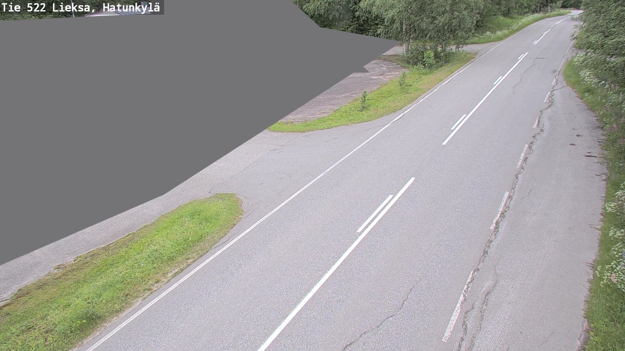 Weather Camera Image Road 522 Lieksa, Hatunkylä, Lieksa, Pohjois-Karjala