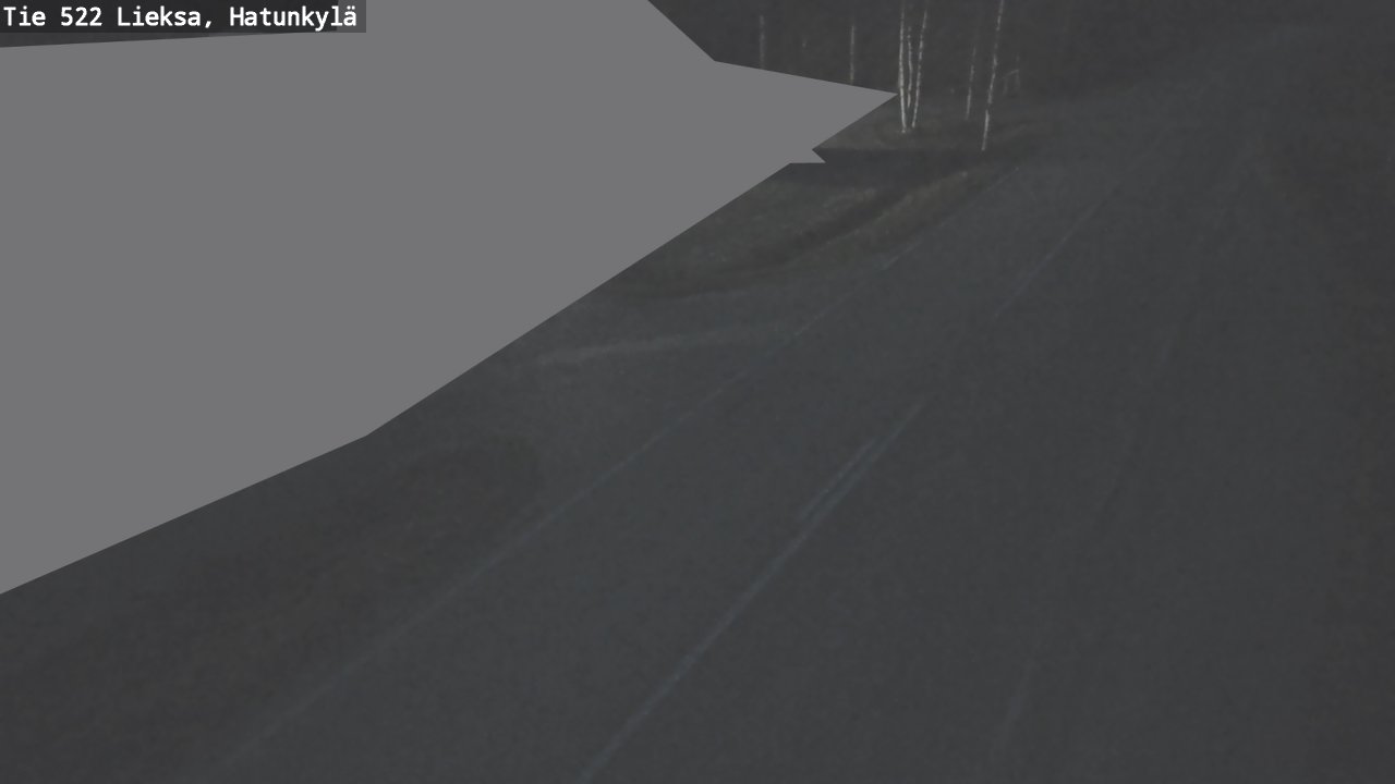 Weather Camera Image Väg 522 Lieksa, Hatunkylä, Lieksa, Pohjois-Karjala