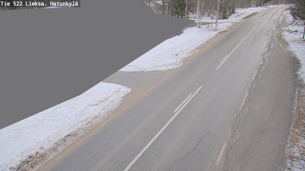 Kelikamerat Kuva Tie 522 Lieksa, Hatunkylä, Lieksa, Pohjois-Karjala