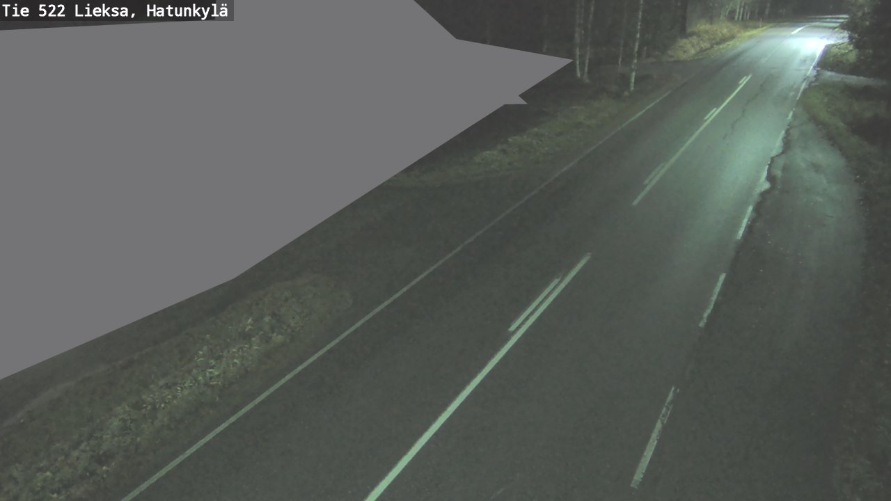 Kelikamerat Kuva Tie 522 Lieksa, Hatunkylä, Lieksa, Pohjois-Karjala