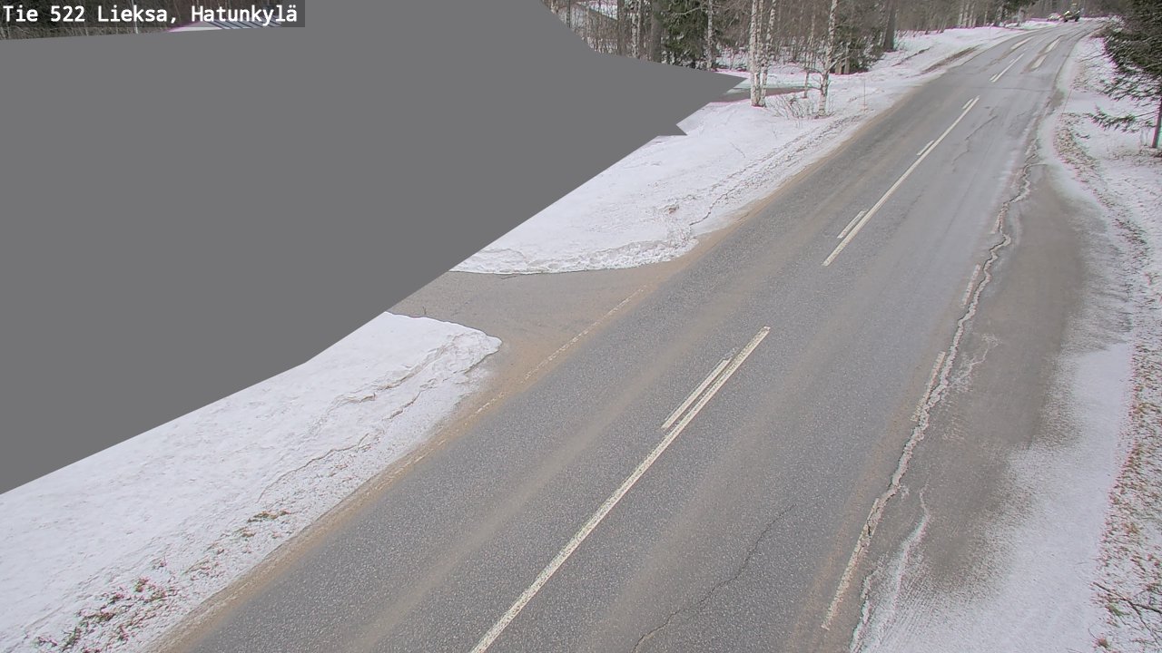 Kelikamerat Kuva Tie 522 Lieksa, Hatunkylä, Lieksa, Pohjois-Karjala