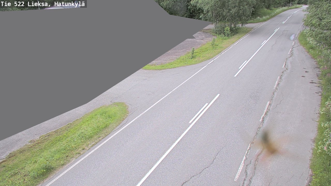 Weather Camera Image Road 522 Lieksa, Hatunkylä, Lieksa, Pohjois-Karjala