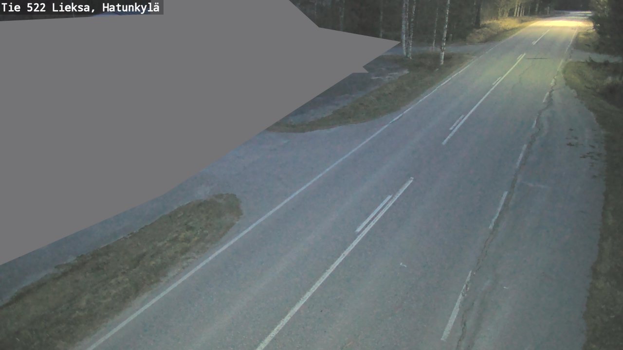Kelikamerat Kuva Tie 522 Lieksa, Hatunkylä, Lieksa, Pohjois-Karjala