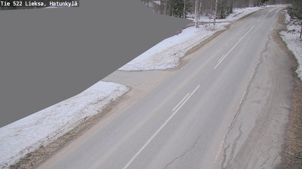 Kelikamerat Kuva Tie 522 Lieksa, Hatunkylä, Lieksa, Pohjois-Karjala