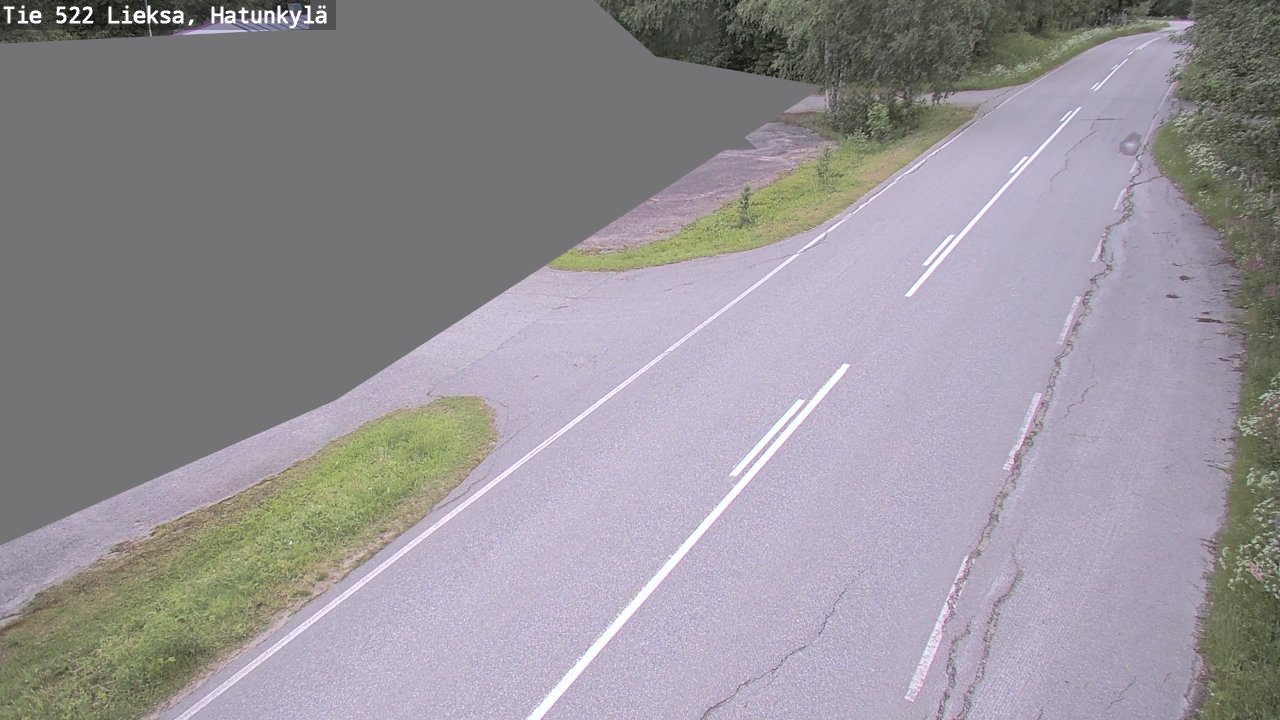 Weather Camera Image Road 522 Lieksa, Hatunkylä, Lieksa, Pohjois-Karjala