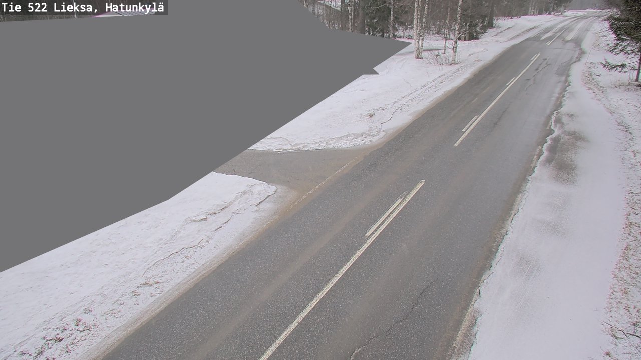 Kelikamerat Kuva Tie 522 Lieksa, Hatunkylä, Lieksa, Pohjois-Karjala