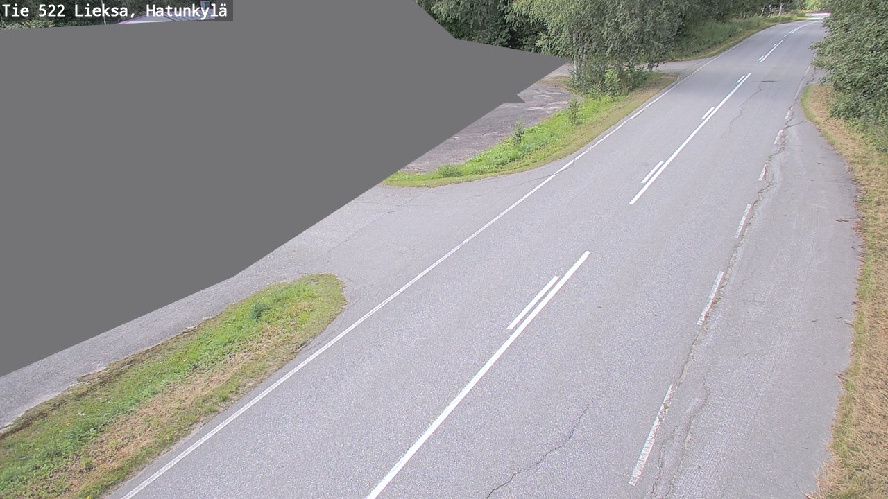 Kelikamerat Kuva Tie 522 Lieksa, Hatunkylä, Lieksa, Pohjois-Karjala