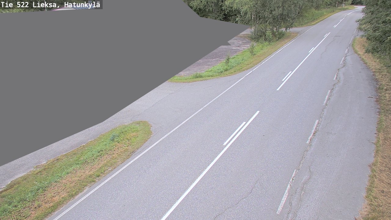 Kelikamerat Kuva Tie 522 Lieksa, Hatunkylä, Lieksa, Pohjois-Karjala