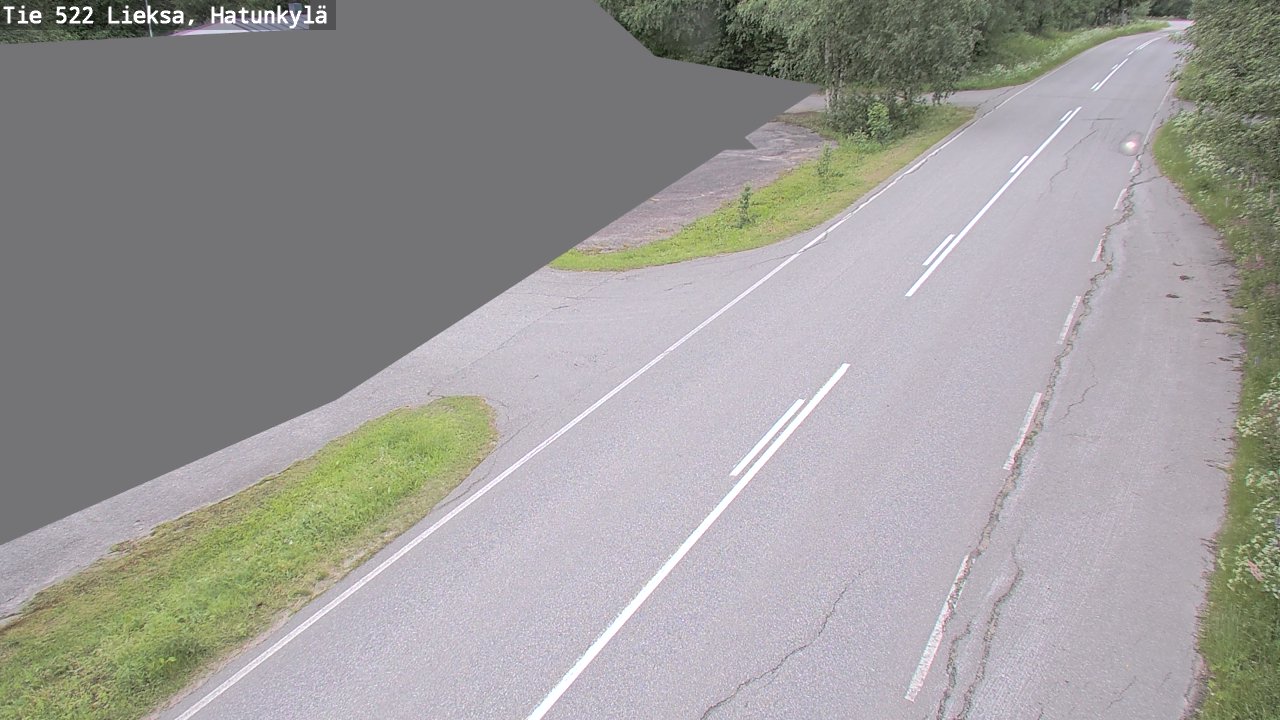Weather Camera Image Road 522 Lieksa, Hatunkylä, Lieksa, Pohjois-Karjala