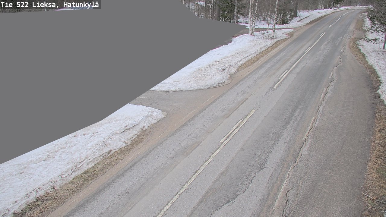 Kelikamerat Kuva Tie 522 Lieksa, Hatunkylä, Lieksa, Pohjois-Karjala