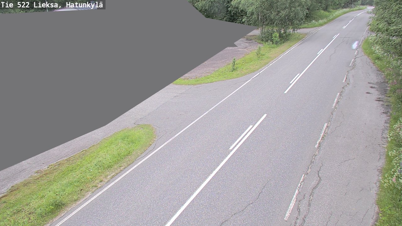 Weather Camera Image Road 522 Lieksa, Hatunkylä, Lieksa, Pohjois-Karjala