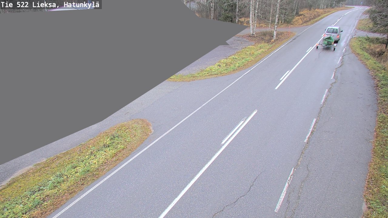 Kelikamerat Kuva Tie 522 Lieksa, Hatunkylä, Lieksa, Pohjois-Karjala