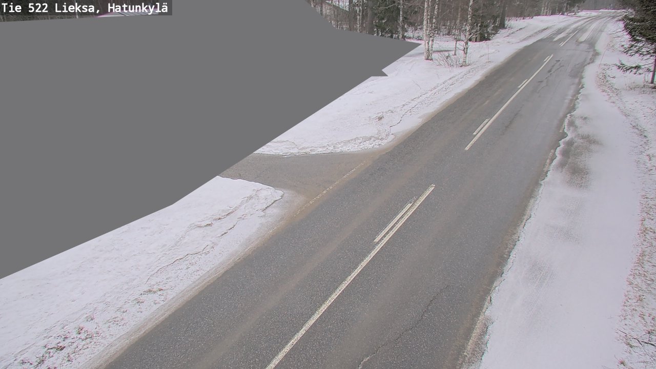 Kelikamerat Kuva Tie 522 Lieksa, Hatunkylä, Lieksa, Pohjois-Karjala