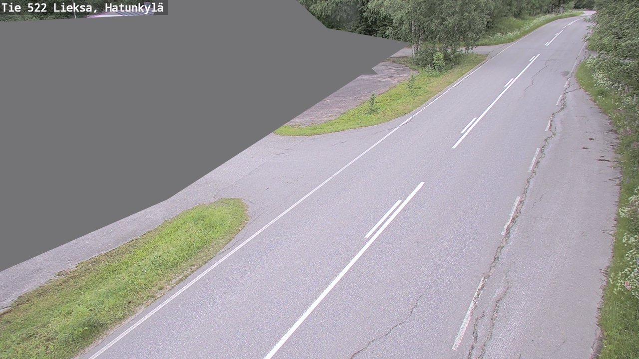 Weather Camera Image Road 522 Lieksa, Hatunkylä, Lieksa, Pohjois-Karjala