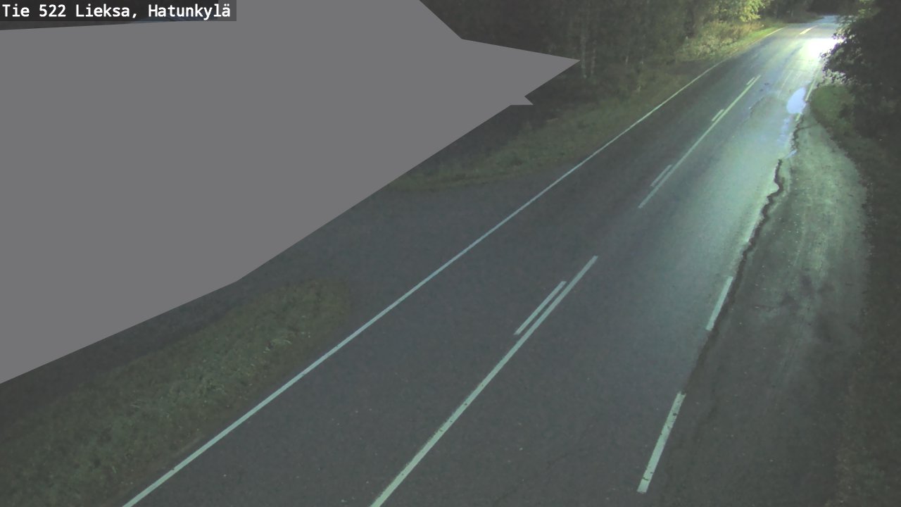 Kelikamerat Kuva Tie 522 Lieksa, Hatunkylä, Lieksa, Pohjois-Karjala