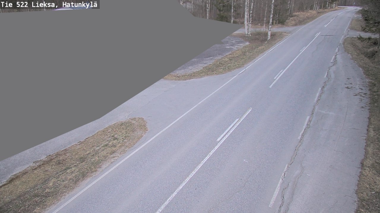 Weather Camera Image Road 522 Lieksa, Hatunkylä, Lieksa, Pohjois-Karjala