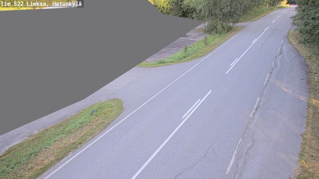 Weather Camera Image Road 522 Lieksa, Hatunkylä, Lieksa, Pohjois-Karjala