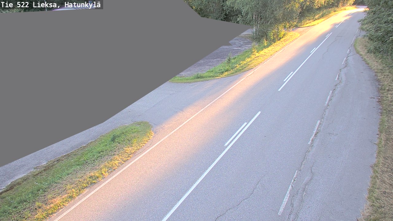 Kelikamerat Kuva Tie 522 Lieksa, Hatunkylä, Lieksa, Pohjois-Karjala