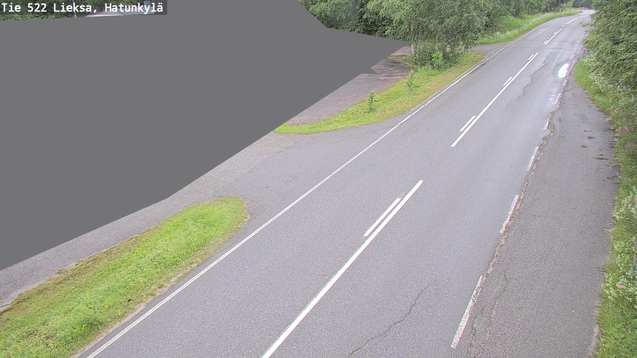 Weather Camera Image Road 522 Lieksa, Hatunkylä, Lieksa, Pohjois-Karjala