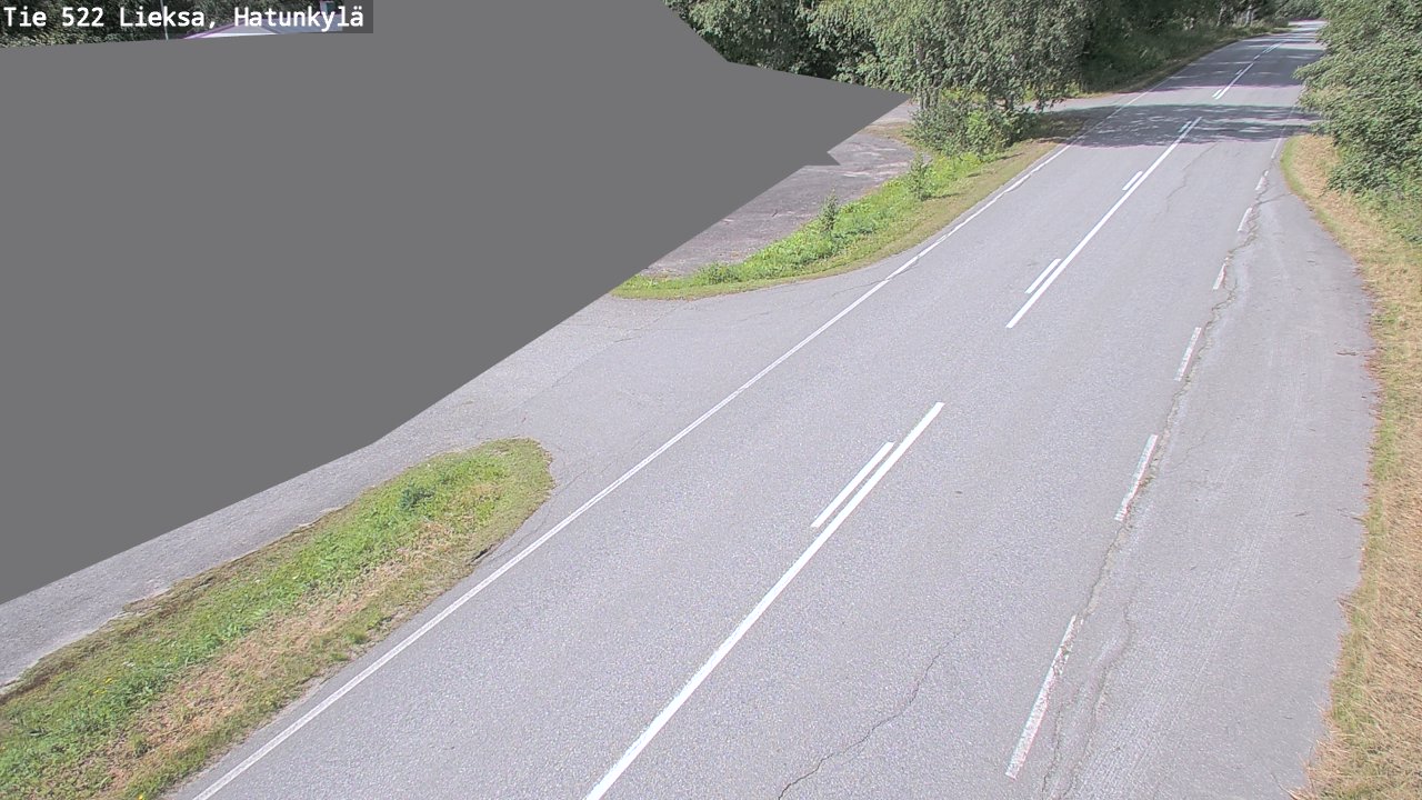 Kelikamerat Kuva Tie 522 Lieksa, Hatunkylä, Lieksa, Pohjois-Karjala