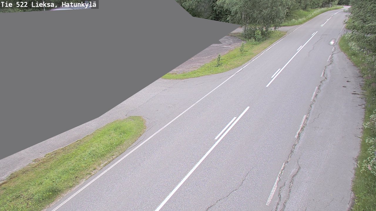 Weather Camera Image Road 522 Lieksa, Hatunkylä, Lieksa, Pohjois-Karjala