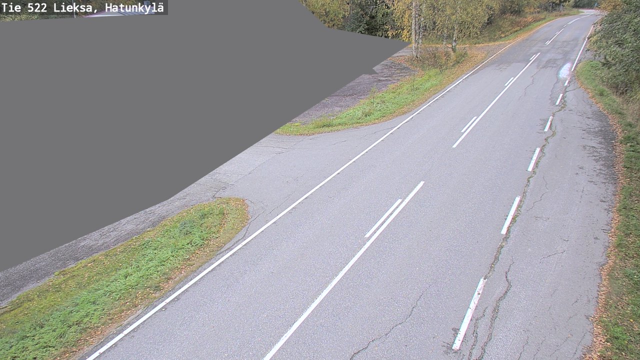 Weather Camera Image Road 522 Lieksa, Hatunkylä, Lieksa, Pohjois-Karjala