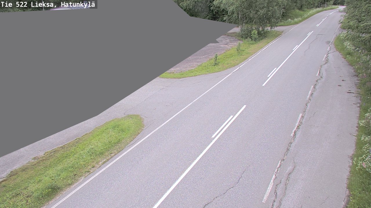 Weather Camera Image Road 522 Lieksa, Hatunkylä, Lieksa, Pohjois-Karjala